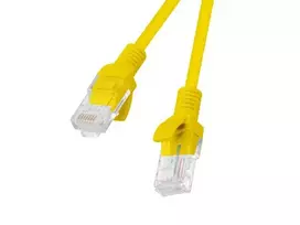 Patchcord PCU5-20CC-0025-Y cat.5e 0,25M yellow 10-pack