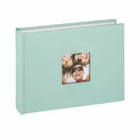 Albumas WALTHER FA-207-A Fun light green 22x16/40 psl, balti lapai | kampučiai/lipdukai | knyginio rišimo | viršelyje keičiama nuotrauka