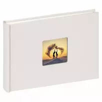 Albumas WALTHER FA-207-W Fun cream white 22x16/40 psl, balti lapai | kampučiai/lipdukai | knyginio rišimo | viršelyje keičiama nuotrauka