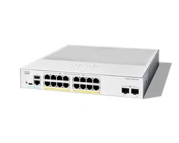 Cisco C1300-16FP-2G tinklo komutatorius Valdomas L2/L3 Gigabit Ethernet (10/100/1000) Balta