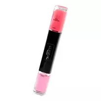 Nagų lakas L'Oreal Paris, Infallible, Nail Polish 2-In-1, 033, Pink Warrior, 2 x, 5 ml