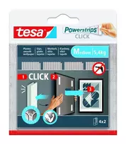 Lipni juostelė Tesa Power-Strips 77721 Dvipusė 0.06m x 2cm