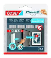 Lipni juostelė Tesa Power-Strips 77722, Dvipusė 0.085m x 2cm