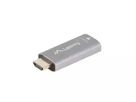 HDMI(M)-Displayport(F)4K adapter silver