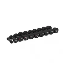 HPT09 2 x 9 KG POLYURETHANE DUMBBELLS TPU HMS