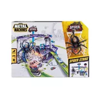 METAL MACHINES automobilių trasa su dviem priedais Spider Strike, 6725