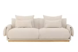 Trivietė sofa Mollösund 237x95x82, beige