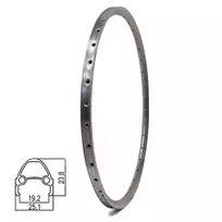 Ratlankis DYNAMIC 28/29" // 36H, V-Brake stabdžiams // dvigubas, aliuminis
