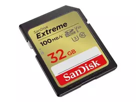 "CARD 32GB SanDisk Extreme SDHC 100MB/s"