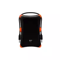 Silicon Power Armor A30 HDD / SSD aptvaras Juoda, Oranžinė