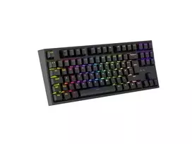 GAMING KEYBOARD GENESIS THOR 404 TKL DE RGB BACKLIGHT MECHANICAL BLACK GATERON YELLOW PR