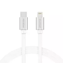 Swissten Textile Universal Quick Charge 3.1 USB-C to Lightning Data and Charging Cable 2m