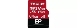 Patriot EP Series 64GB microSDXC V30