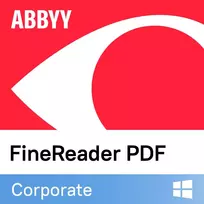 PDF redagavimo programa ABBYY FineReader PDF Corporate, Concurrent Volume licencija, 1 metų prenumerata, 5–25 vartotojų, Windows