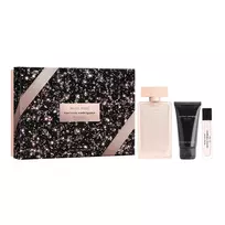 Rinkinys moterims Narciso Rodriguez Musc Nude EDP 100 ml + kūno losjonas 50 ml + mini purškiklis 10 ml