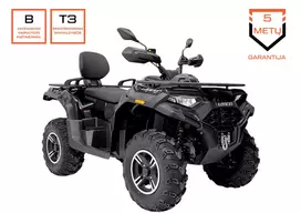 Keturratis Loncin Xwolf 550 L, juodas