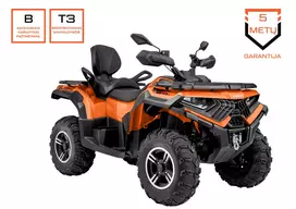 Keturratis Loncin Xwolf 700 L, oranžinis