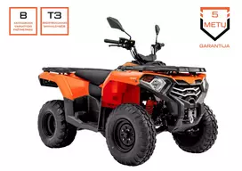 Keturratis Loncin Xwolf 300, oranžinis