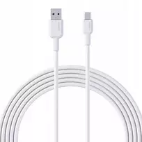 AUKEY CB-NAC1 White Nyl on cable USB C - USB A