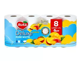 Tualetinis popierius Rūta DELUXE MANGO KVAPO 8 RUL, 3 sl