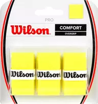 Apvijos Lauko Teniso Raketei WILSON PRO COMFORT OVERGRIP Geltona 3 vnt