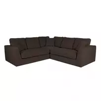 Kampinė sofa EDRA tamsiai pilka