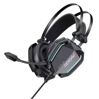 Ausinės Yesido EK03 LED Gaming Headset Black