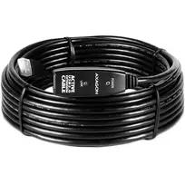 Active extension USB 2.0 A-M> A-F cable, 10 m long. Power supply option.