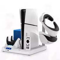 iPega P5S028 Charging Stand + Cooling for PS5 / PS5 Slim / PS5 Pro Game Controller