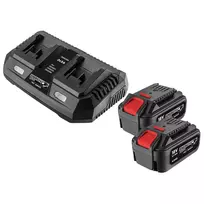 Energy+ Set: 2x 4ah Batteries with Dual Charger