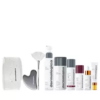 The Expertise Kit Set Dermalogica: Daily Microfoliant, Exfoliating, Exfoliating Powder, 74 g + Biolumin-C, Illuminating, Eye Serum, 15 ml + Biolumin-C, Vitamin C, Brightening, Serum, For Face, 30 ml + Dynamic Skin, Retinol, Anti-Wrinkle, Serum, For Face,