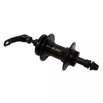 Galinė stebulė U-Link GL-B10R-QS // 32H, diskiniams 6 varžt., užsuk, 135 mm, su QR (juoda)