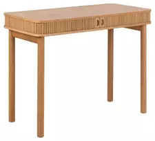 Langley biuro rašomasis stalas, Stalviršis ąžuolo fanera, ąžuolas, 100x50x75 cm