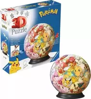 Puzzle 3D Ball Pokemon