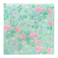 Albumas GOLDBUCH  27812 Nature's Melody mint 30x31 cm| 60 psl | balti lapai| kampučiai/lipdukai