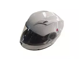 Motociklininko šalmas YM-925, M (57-58 cm), balta