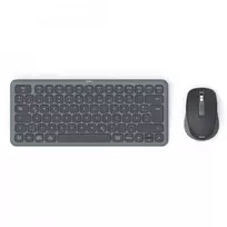 multi device keyboard and mouse set black gre