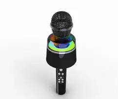 Gembird MICBT-01-BK Wireless Karaoke Microphone, Black | Gembird
