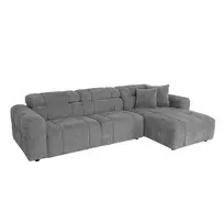 Kampinė sofa BELISMA RC, smėlio