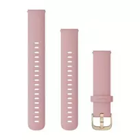 Apyrankė Garmin Quick Release Bands (18 mm), Dust rose, light gold hardware