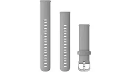 Apyrankė Garmin Quick Release Bands (18 mm), Powder grey, silver hardware