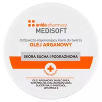 ANIDA_Medisoft maitinamasis ir regeneruojantis veido kremas Arganų aliejus 100ml