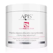 APIS_Couperose-Stop dumblių kaukė kraujagyslių odai su erškėtuogėmis ir vitaminu C 200g