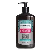 ARGANICARE_Collagen Revitalizing Shampoo ploniems, pažeistiems ir lūžinėjantiems plaukams 400ml