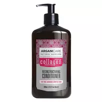 ARGANICARE_Collagen Reconstructing Conditioner natūralus kondicionierius su kolagenu ploniems ir lūžinėjantiems plaukams 400ml