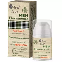 AVA LABORATORIUM_Eco Men Pheromones priešraukšlinis veido kremas su feromonais 50ml