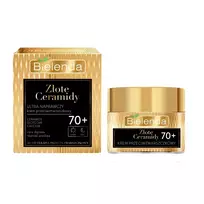 BIELENDA_Golden Ceramides ultra repair kremas nuo raukšlių 70+ dienai ir nakčiai 50 ml