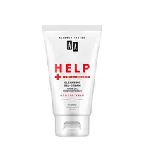 AA_Help Valomasis gelis-kremas bekvapis veido valomasis kremas-gelis atopinei odai 150ml