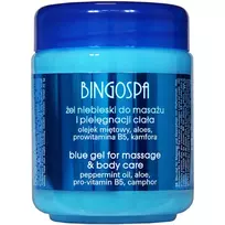BINGO SPA_Mėlynas masažo ir kūno priežiūros gelis 500g