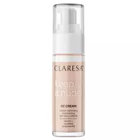 CLARESA_Keep In Nude CC kremas odos atspalviui išlyginti 102 Warm Medium 33g